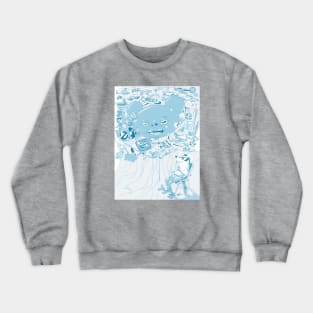 Drunk on nostalgia Crewneck Sweatshirt